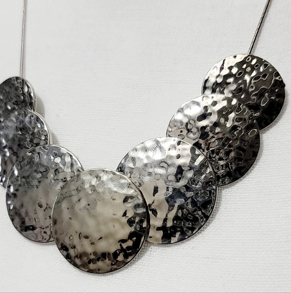 NEW Fashion Jewerly Silver Necklace & Earrings Set - Picture 3 of 4